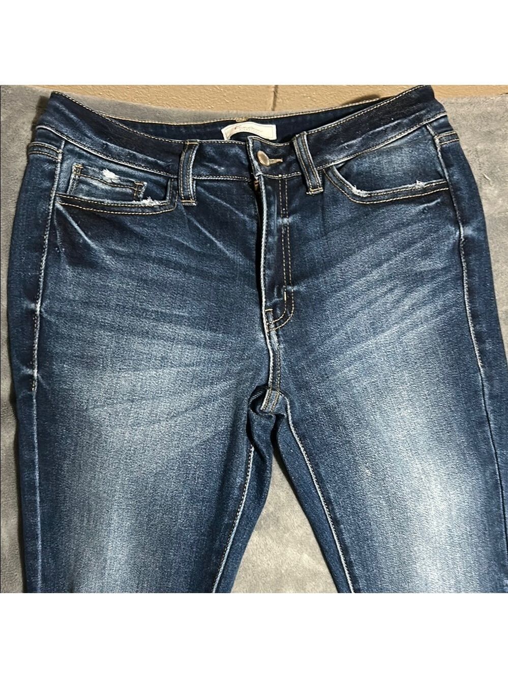 KanCan Women’s Skinny Jeans with Stretch and Vintage Look